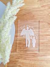 Load image into Gallery viewer, &quot;I will always love you dad&quot; rectangle stamp &amp; cutter

