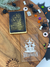 Load image into Gallery viewer, Halloween Castle rectangle stamp &amp; cutter

