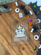 Load image into Gallery viewer, Halloween Castle rectangle stamp &amp; cutter
