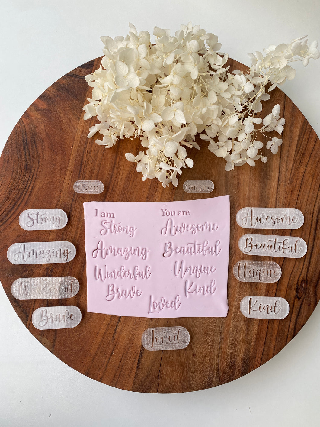 Affirmation Wordings impress collection