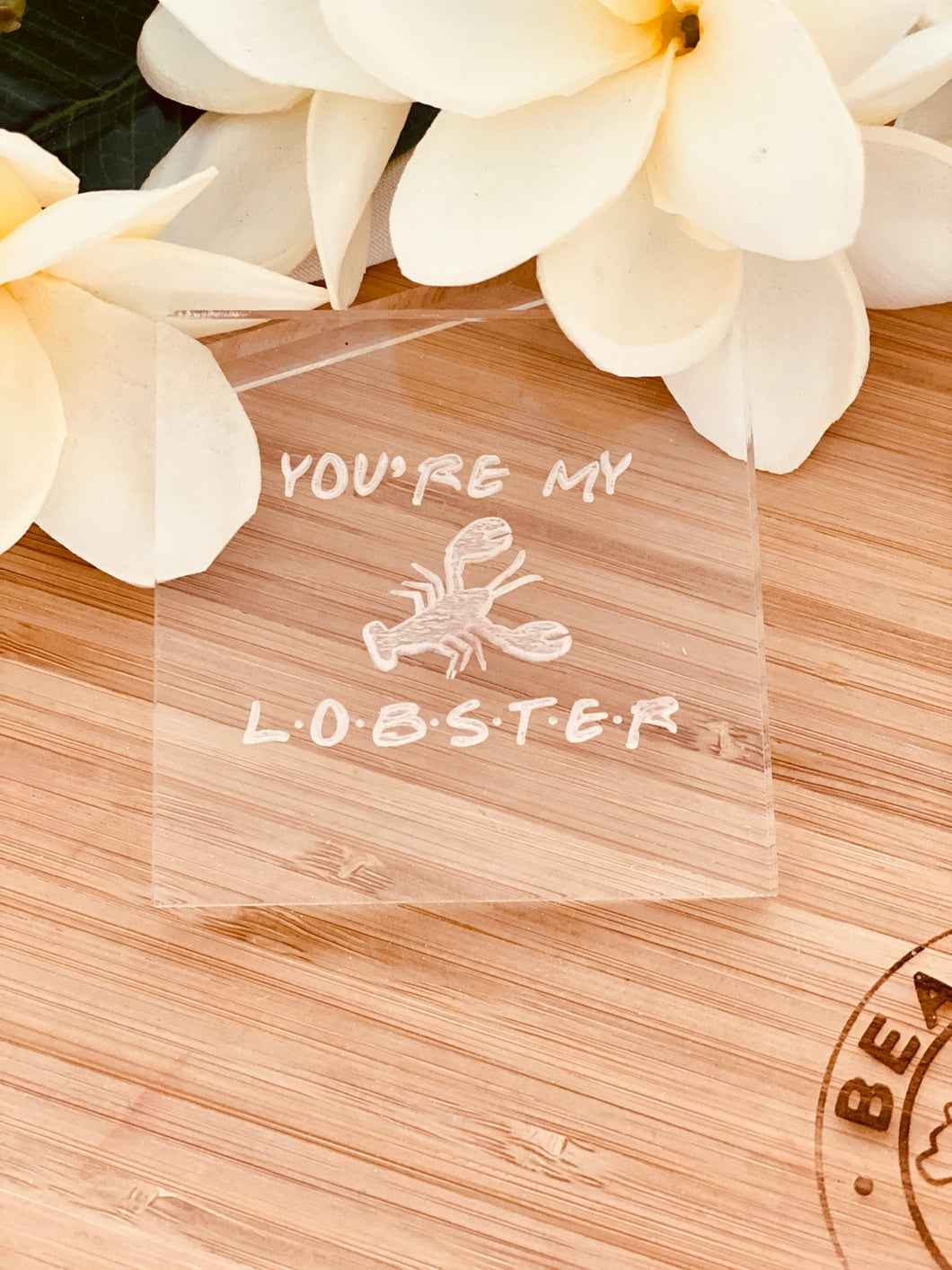 You're My Lobster Raised Stamp