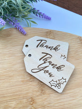Load image into Gallery viewer, &quot;Thank You&quot; Christmas Gift Tag
