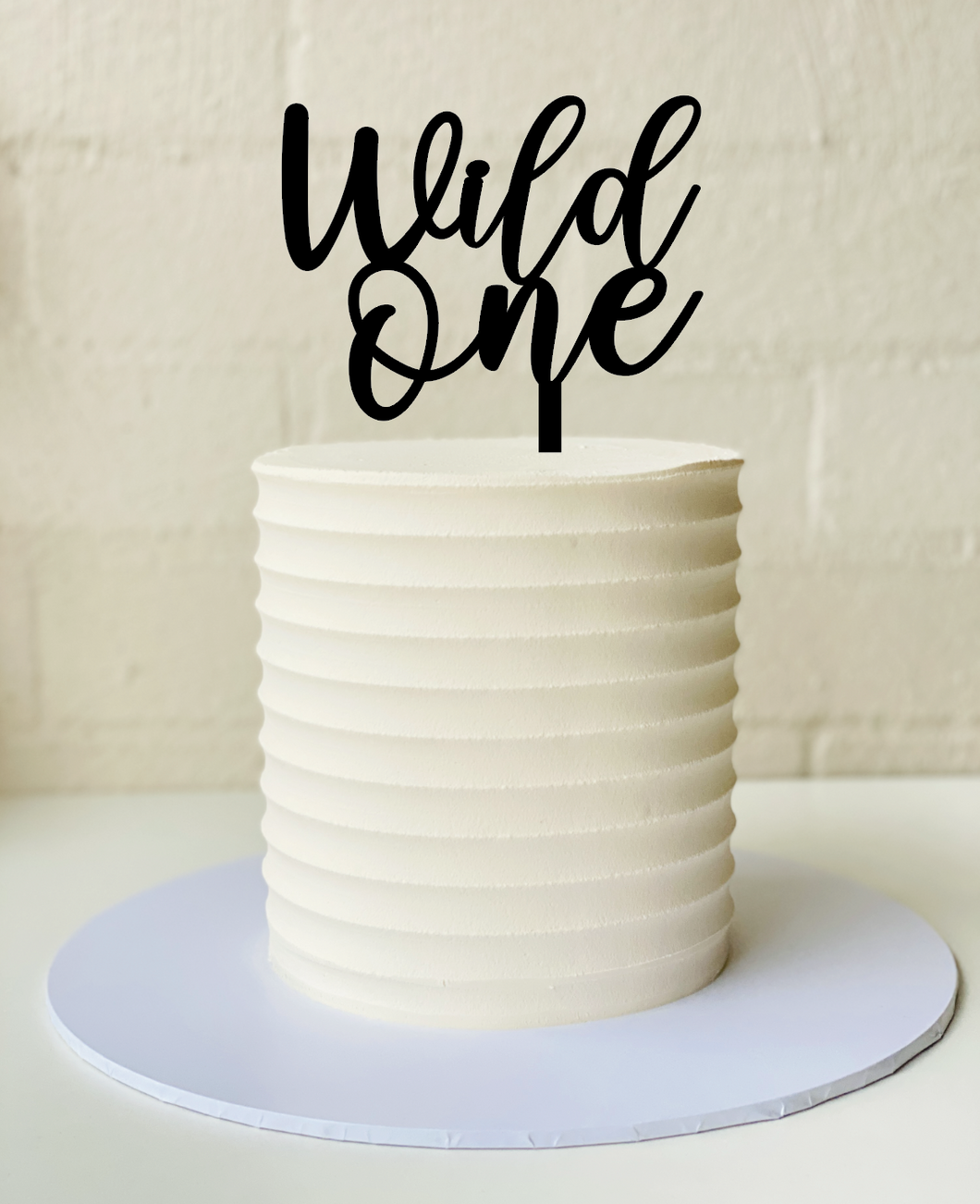 Wild One cake topper